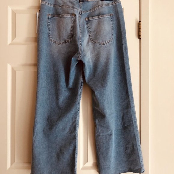 NWT - Wide High Ankle Jeans (H&M Conscious Line) - Picture 4 of 6